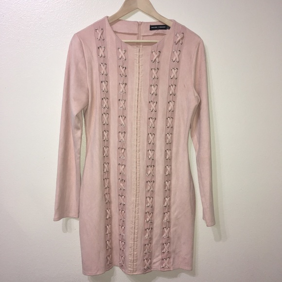 Beautiful Pink Dress With Nice Detail. Size 10 - Picture 1 of 7